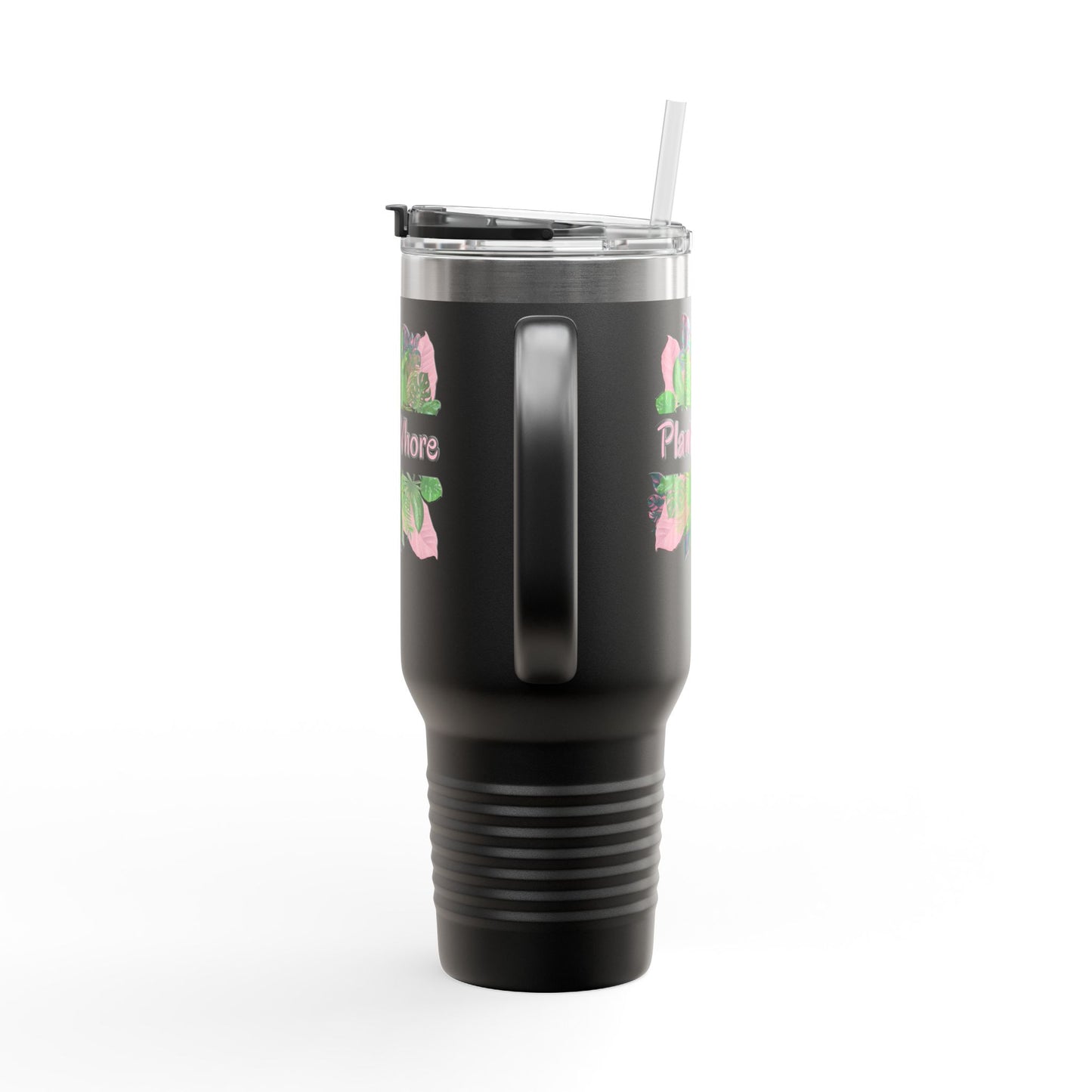 Plant Whore Tumbler, Cute Plant Lover Insulated Travel Mug, 40oz - Perfect for Home, Office, Gardening, Gifts, and Plant Lovers