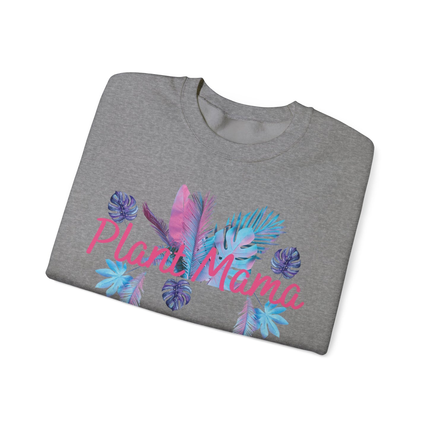 Plant Mama Sweatshirt, Cozy Crewneck for Plant Lovers, Gift for Mom, Botanical Aesthetic, Nature Lover Apparel, Spring Fashion