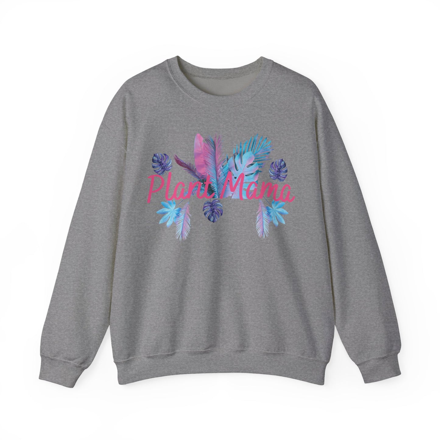 Plant Mama Sweatshirt, Cozy Crewneck for Plant Lovers, Gift for Mom, Botanical Aesthetic, Nature Lover Apparel, Spring Fashion