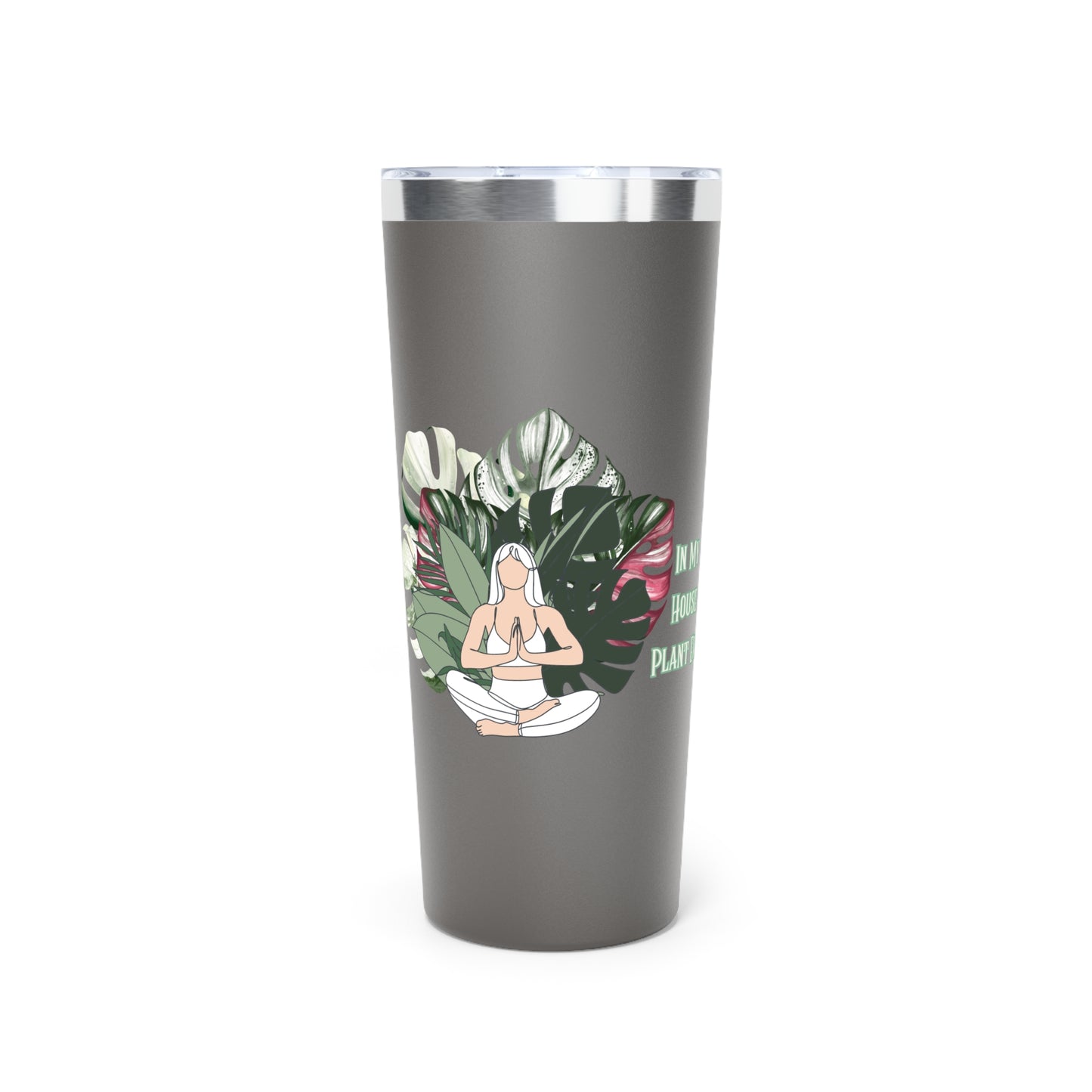 In My Plant Girl Era 20 oz, Tumbler with Floral Design, Insulated Travel Mug, Coffee Cup, Gift for Her, Mother's Day, Summer Vibes, Home Décor