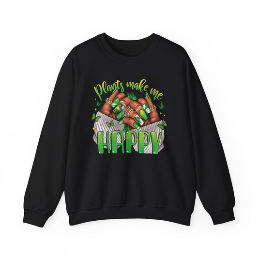 Plants Make Me Happy Sweatshirt