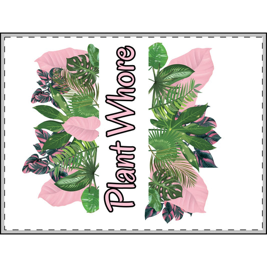 Tropical Plant Lover Blanket, Cozy Velveteen Plush Throw, Unique Gift for Housewarming, Warm Home Décor, Perfect for Plant Parents