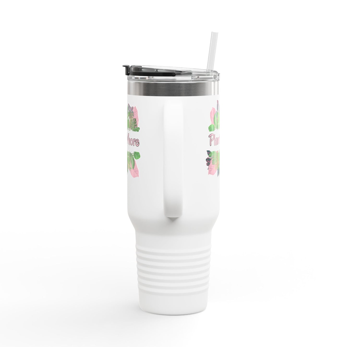 Plant Whore Tumbler, Cute Plant Lover Insulated Travel Mug, 40oz - Perfect for Home, Office, Gardening, Gifts, and Plant Lovers