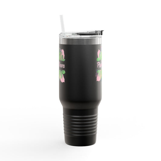 Plant Whore Tumbler, Cute Plant Lover Insulated Travel Mug, 40oz - Perfect for Home, Office, Gardening, Gifts, and Plant Lovers