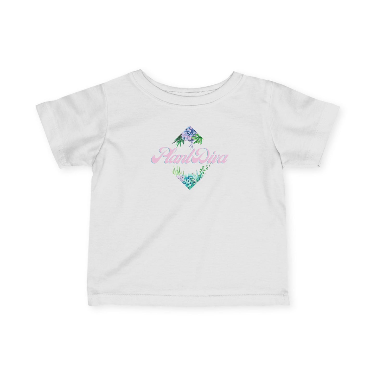 Plant Diva, Floral Infant T-Shirt, Cute Baby Tee, Toddler Gift, Floral Design, Kids Summer Apparel, Baby Shower Present, Birthday Gift