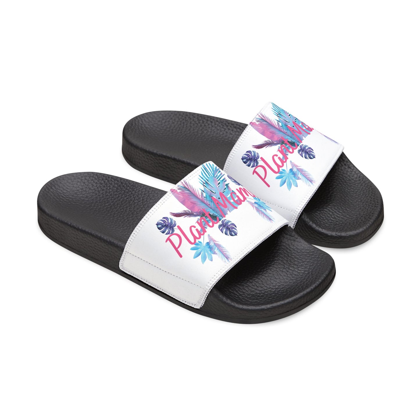 Plant Mama Slides, Chic Women's Removable-Strap Sandals - Summer Vibes, Beach Flip Flops, Casual Summer Footwear, Travel Sandals, Everyday Comfort