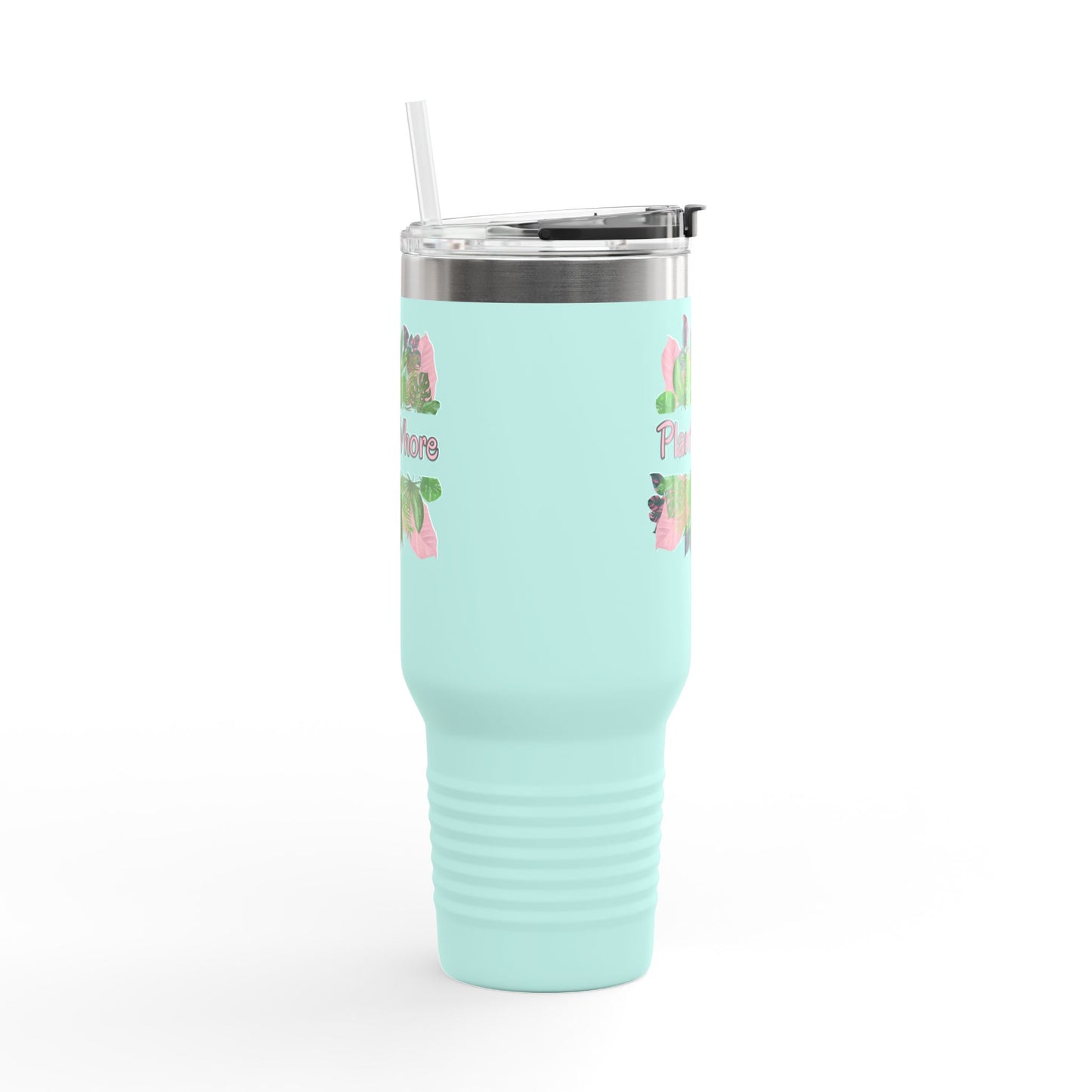 Plant Whore Tumbler, Cute Plant Lover Insulated Travel Mug, 40oz - Perfect for Home, Office, Gardening, Gifts, and Plant Lovers