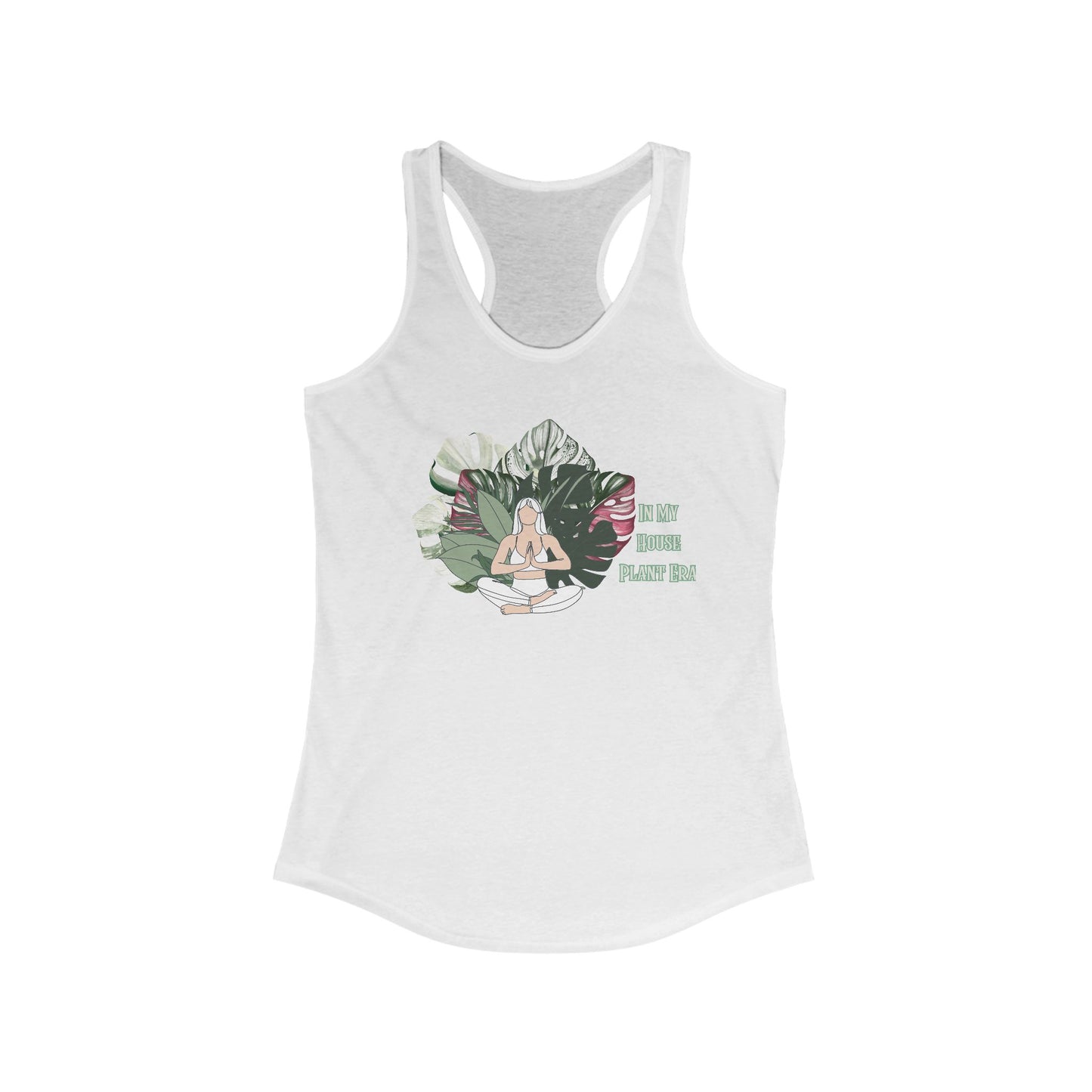 In My Plant Era, Women's Ideal Racerback Tank, Plant Shirt, Plant Gift