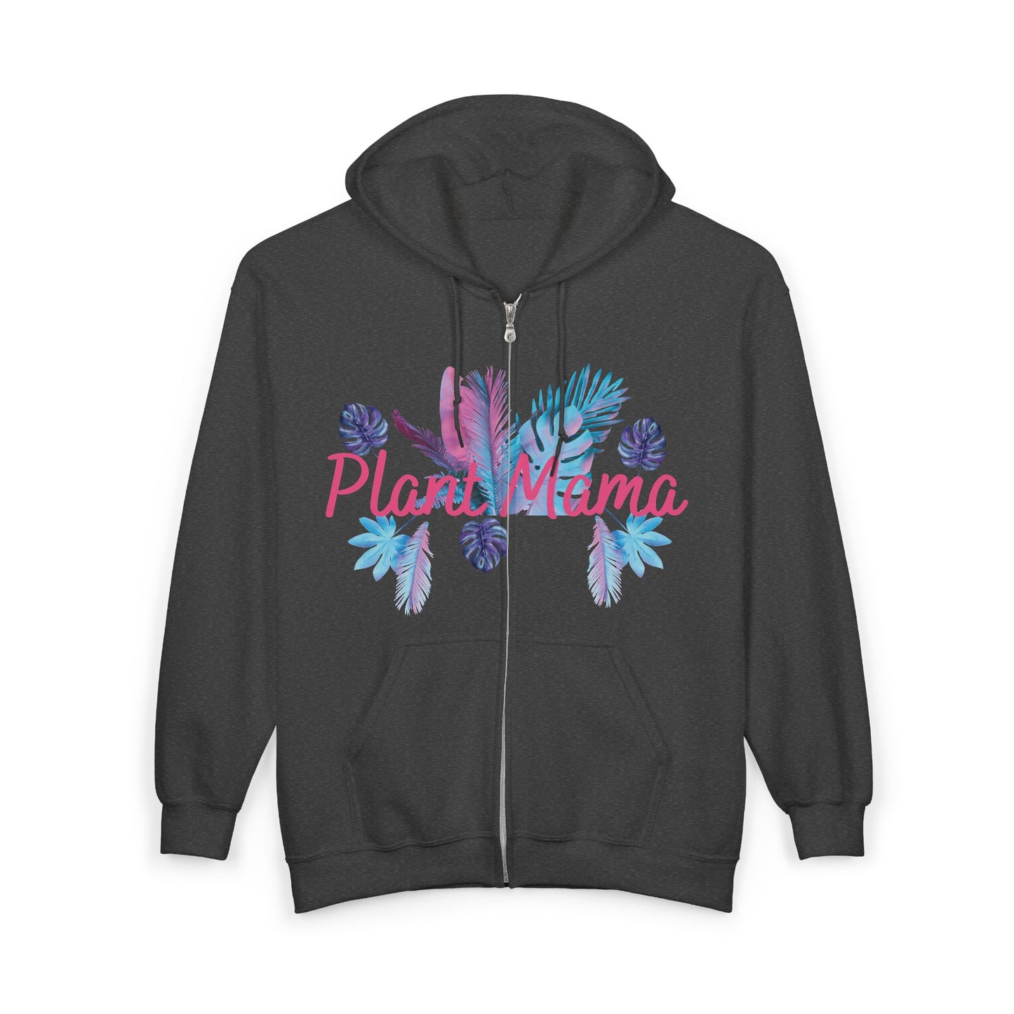 Plant Mama Zip Hoodie –Plant Mama Full-Zip Sweatshirt