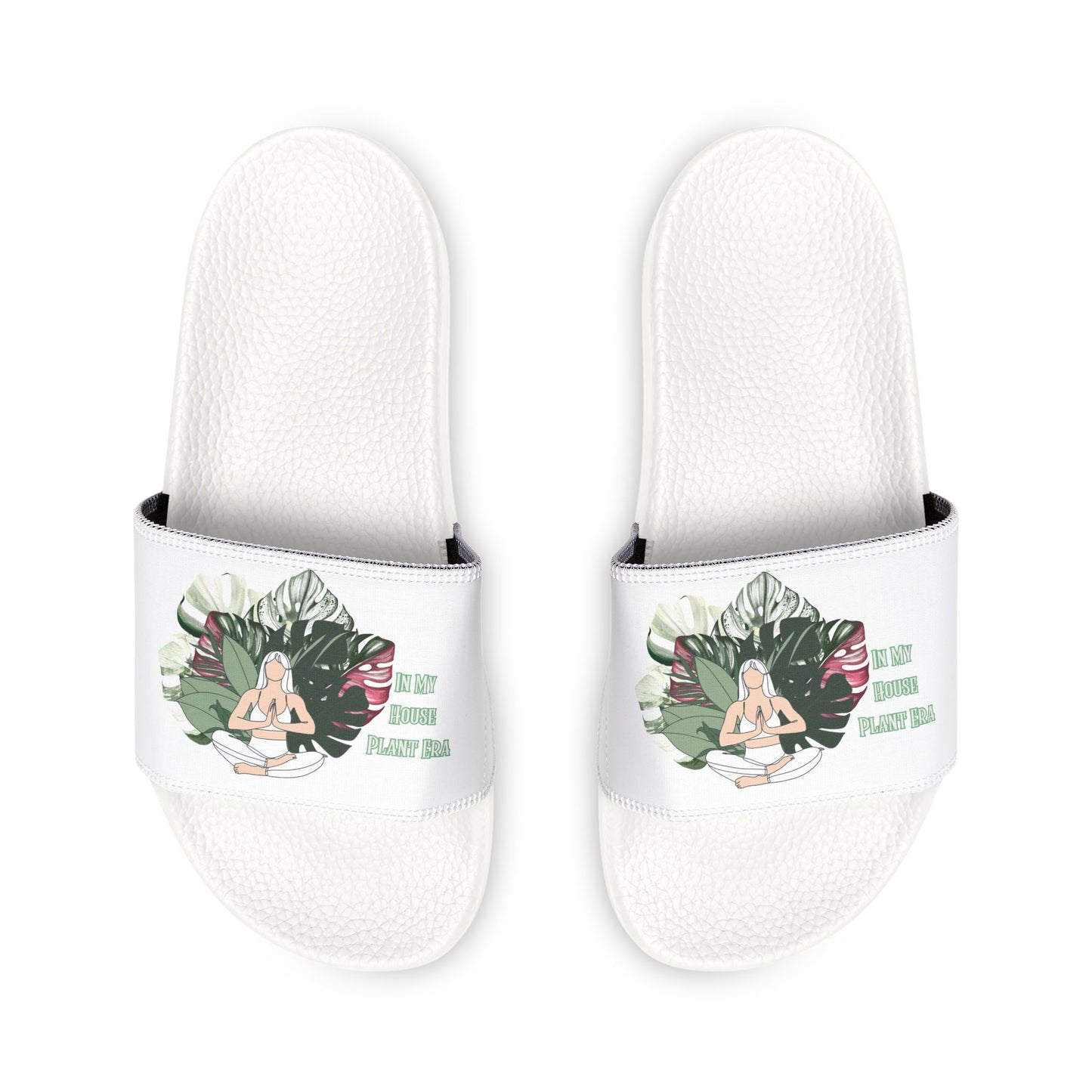 In My House Plant Era, Chic Women's Removable-Strap Sandals, Summer Shoes, Casual Footwear, Beachwear, Pool Slides, Vacation Essentials