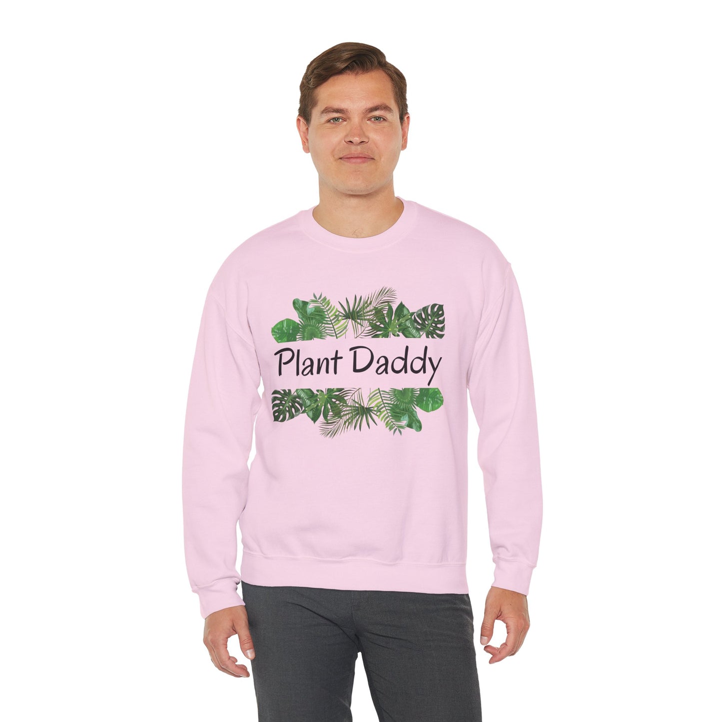 Plant Daddy Crewneck Sweatshirt — Botanical Graphic Sweatshirt for Plant Lovers