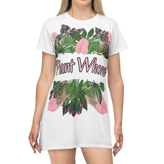 Plant Whore T-Shirt Dress