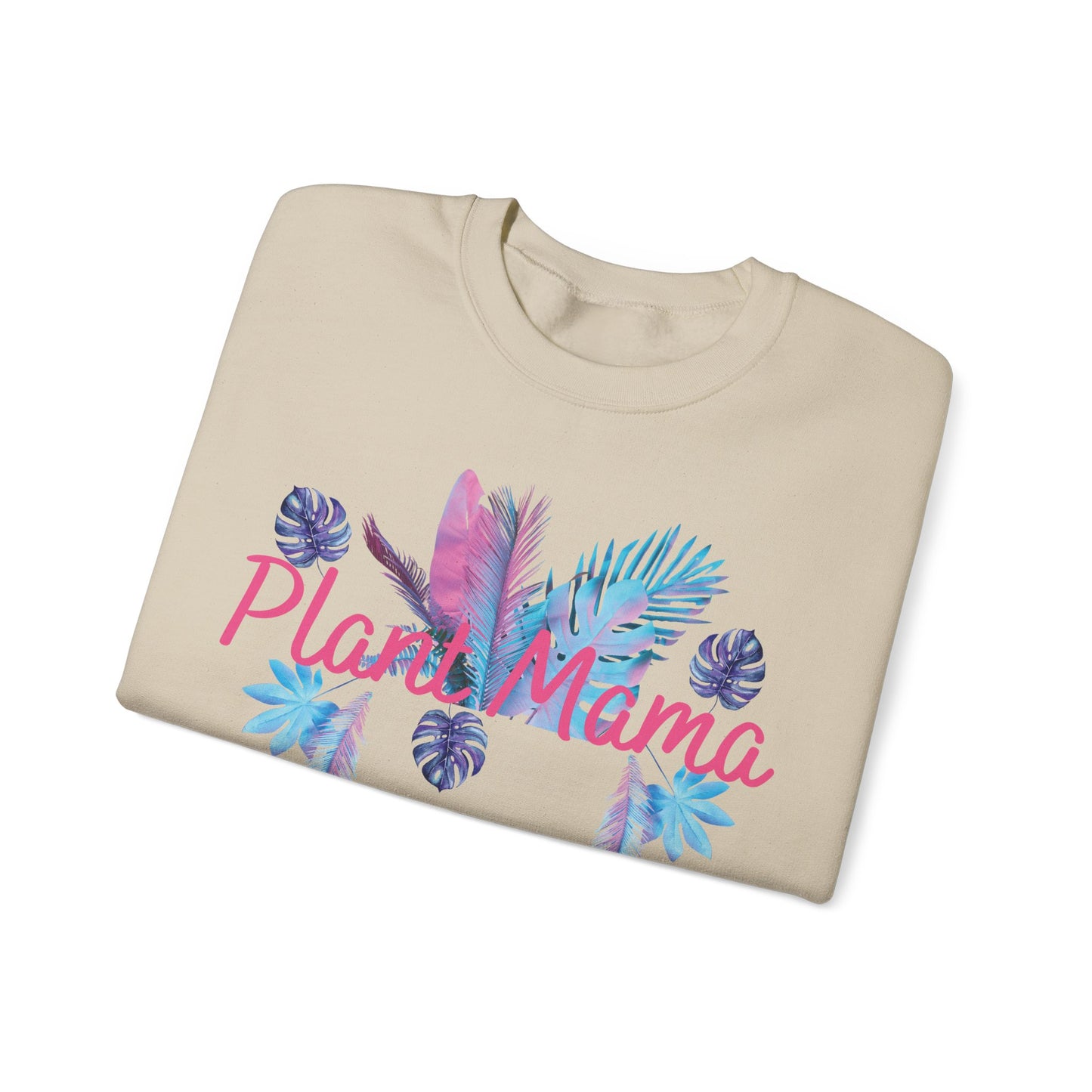 Plant Mama Sweatshirt, Cozy Crewneck for Plant Lovers, Gift for Mom, Botanical Aesthetic, Nature Lover Apparel, Spring Fashion