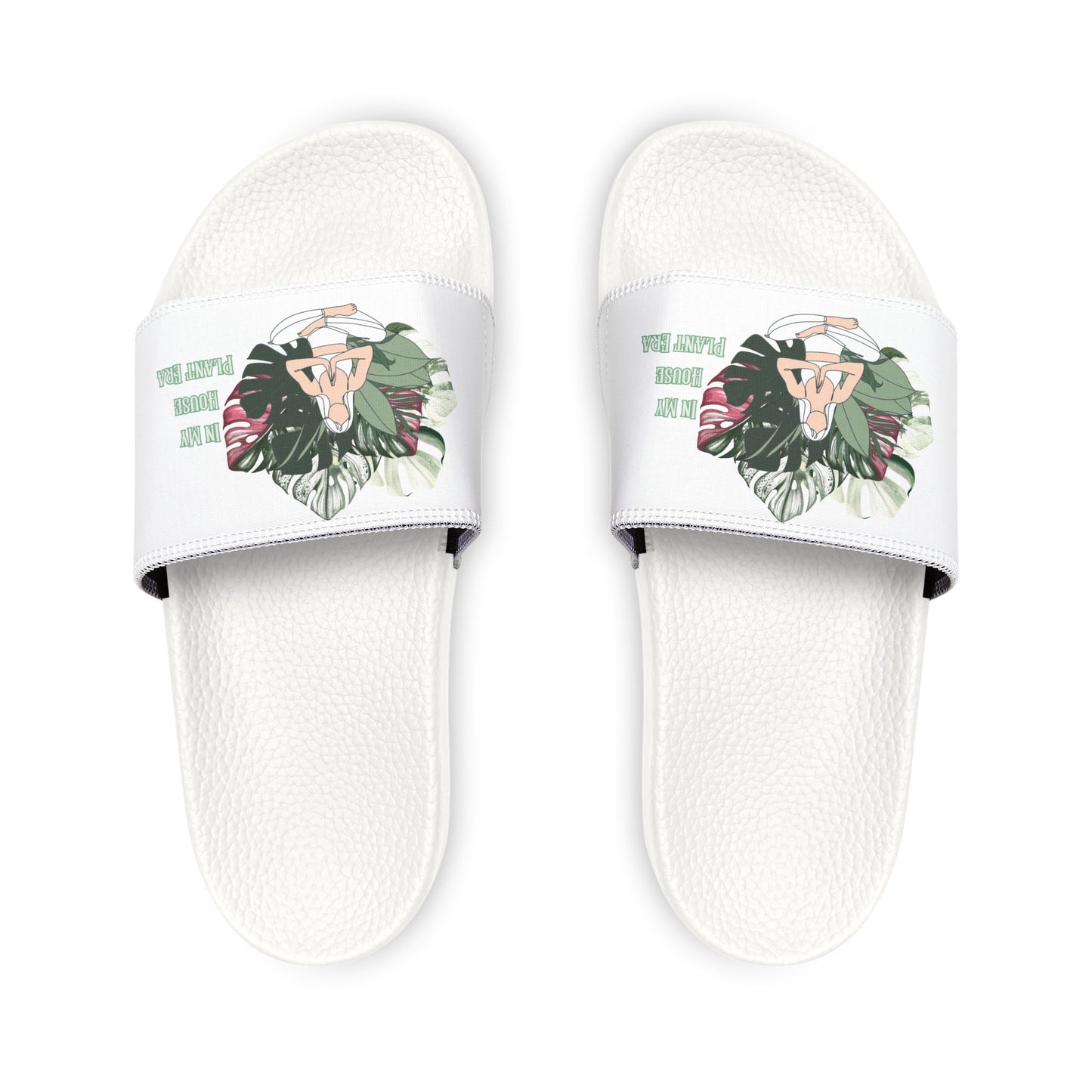 In My House Plant Era, Chic Women's Removable-Strap Sandals, Summer Shoes, Casual Footwear, Beachwear, Pool Slides, Vacation Essentials