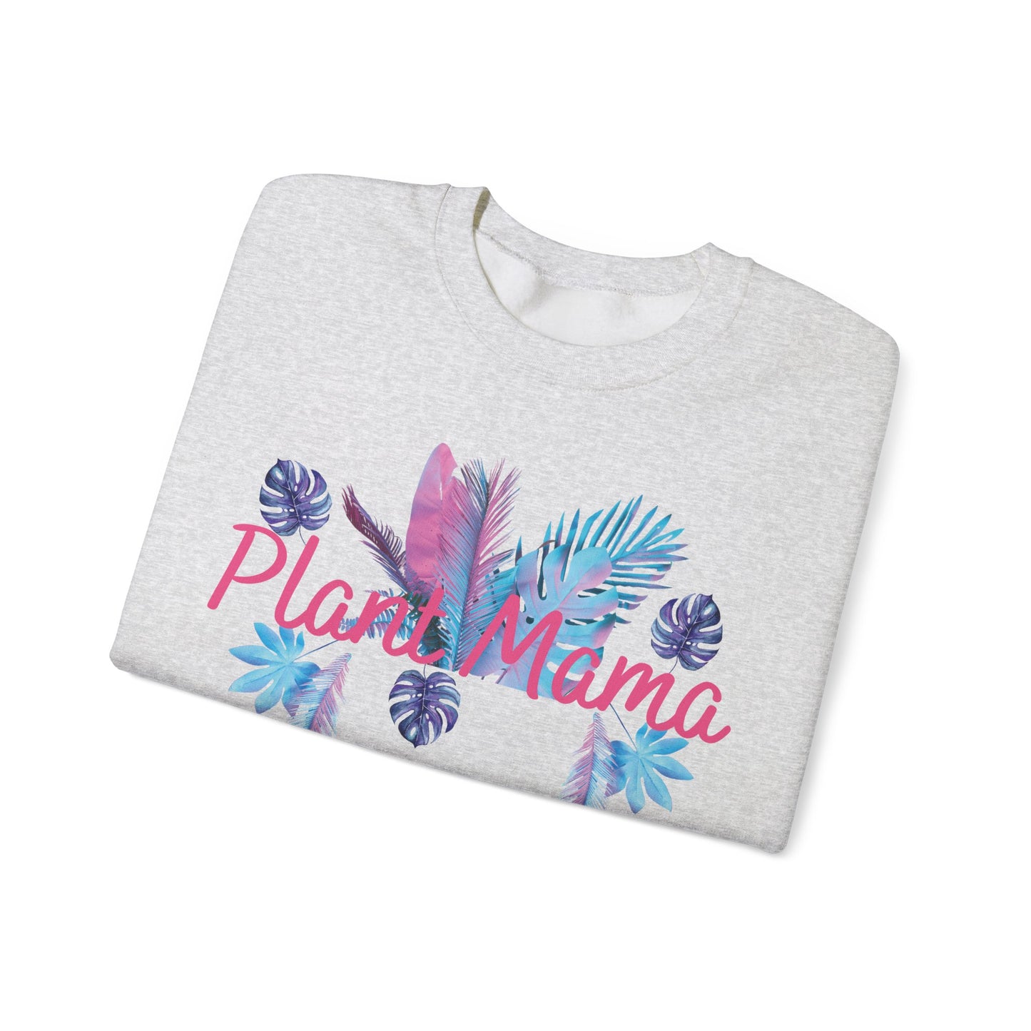Plant Mama Sweatshirt, Cozy Crewneck for Plant Lovers, Gift for Mom, Botanical Aesthetic, Nature Lover Apparel, Spring Fashion