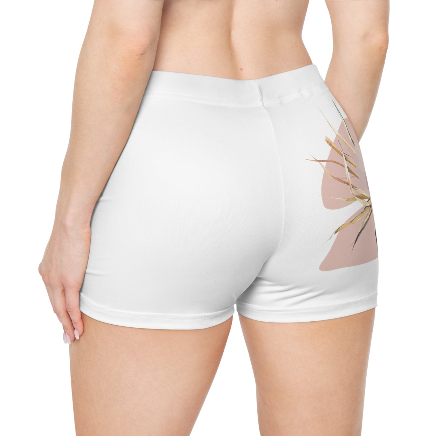 Syngonium Lover Women's Shorts, Plant Lover Active Wear, Summer Shorts for Women, Gardening Gift, Casual Eco-Friendly Apparel