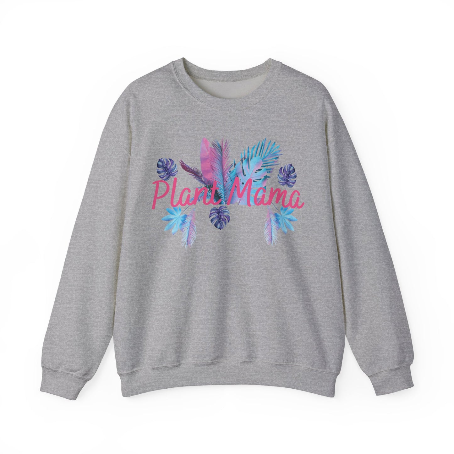 Plant Mama Sweatshirt, Cozy Crewneck for Plant Lovers, Gift for Mom, Botanical Aesthetic, Nature Lover Apparel, Spring Fashion
