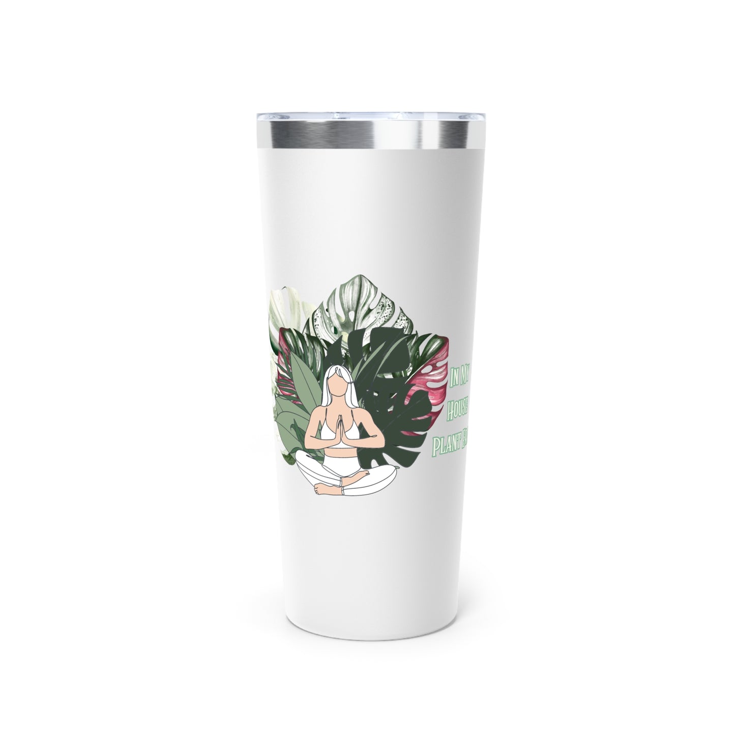 In My Plant Girl Era 20 oz, Tumbler with Floral Design, Insulated Travel Mug, Coffee Cup, Gift for Her, Mother's Day, Summer Vibes, Home Décor
