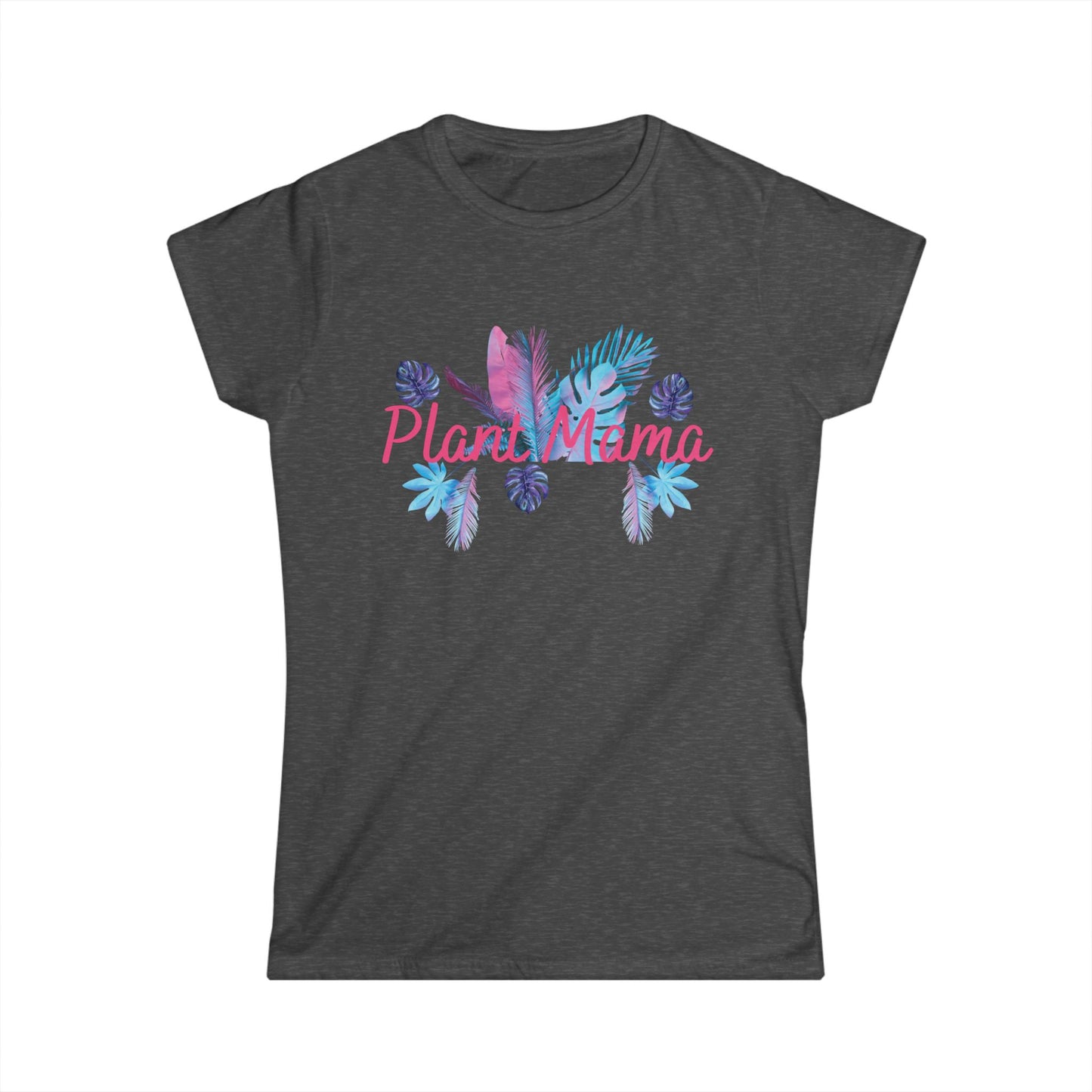 Plant Mama,  Women's Soft Style T-Shirt, Casual Summer Top, Gift for Plant Lovers, Trendy Graphic Shirt, Great for Summer, Casual Wear, Plant Lovers