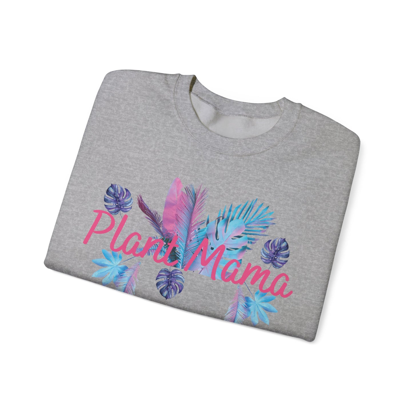 Plant Mama Sweatshirt, Cozy Crewneck for Plant Lovers, Gift for Mom, Botanical Aesthetic, Nature Lover Apparel, Spring Fashion