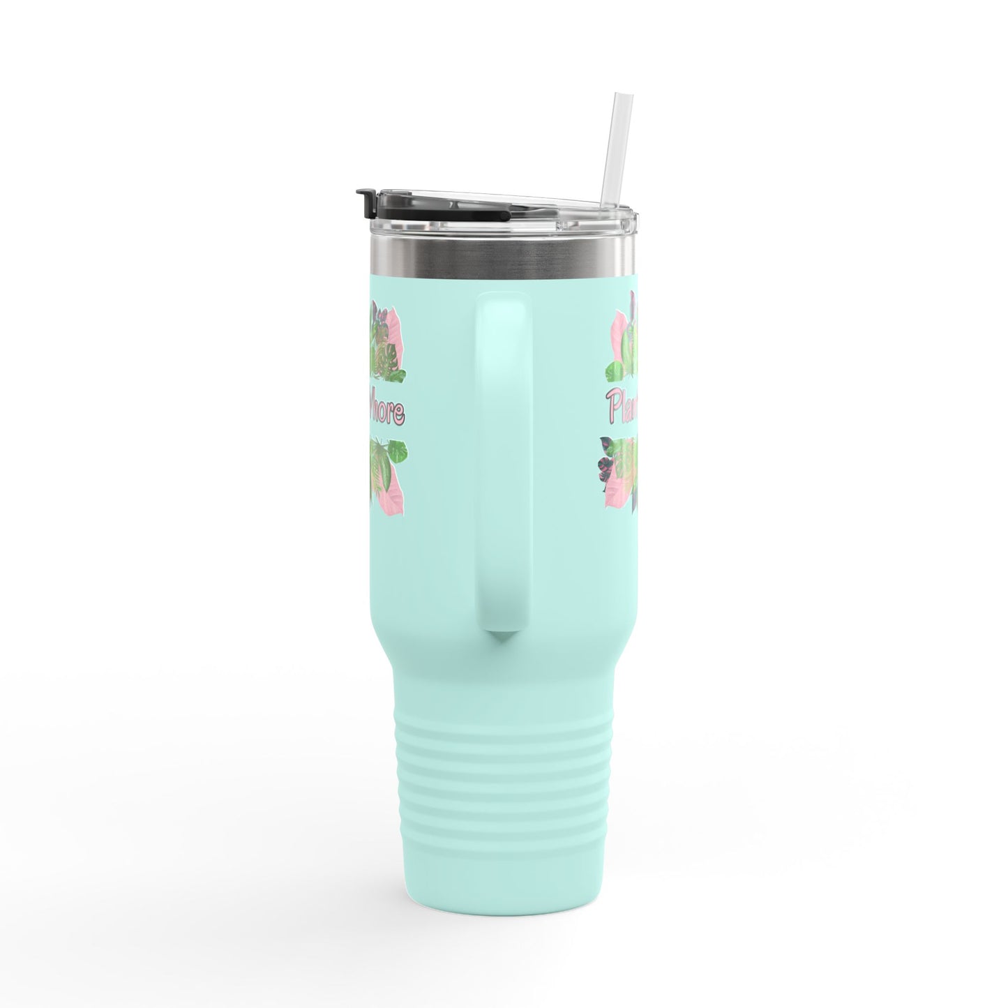 Plant Whore Tumbler, Cute Plant Lover Insulated Travel Mug, 40oz - Perfect for Home, Office, Gardening, Gifts, and Plant Lovers