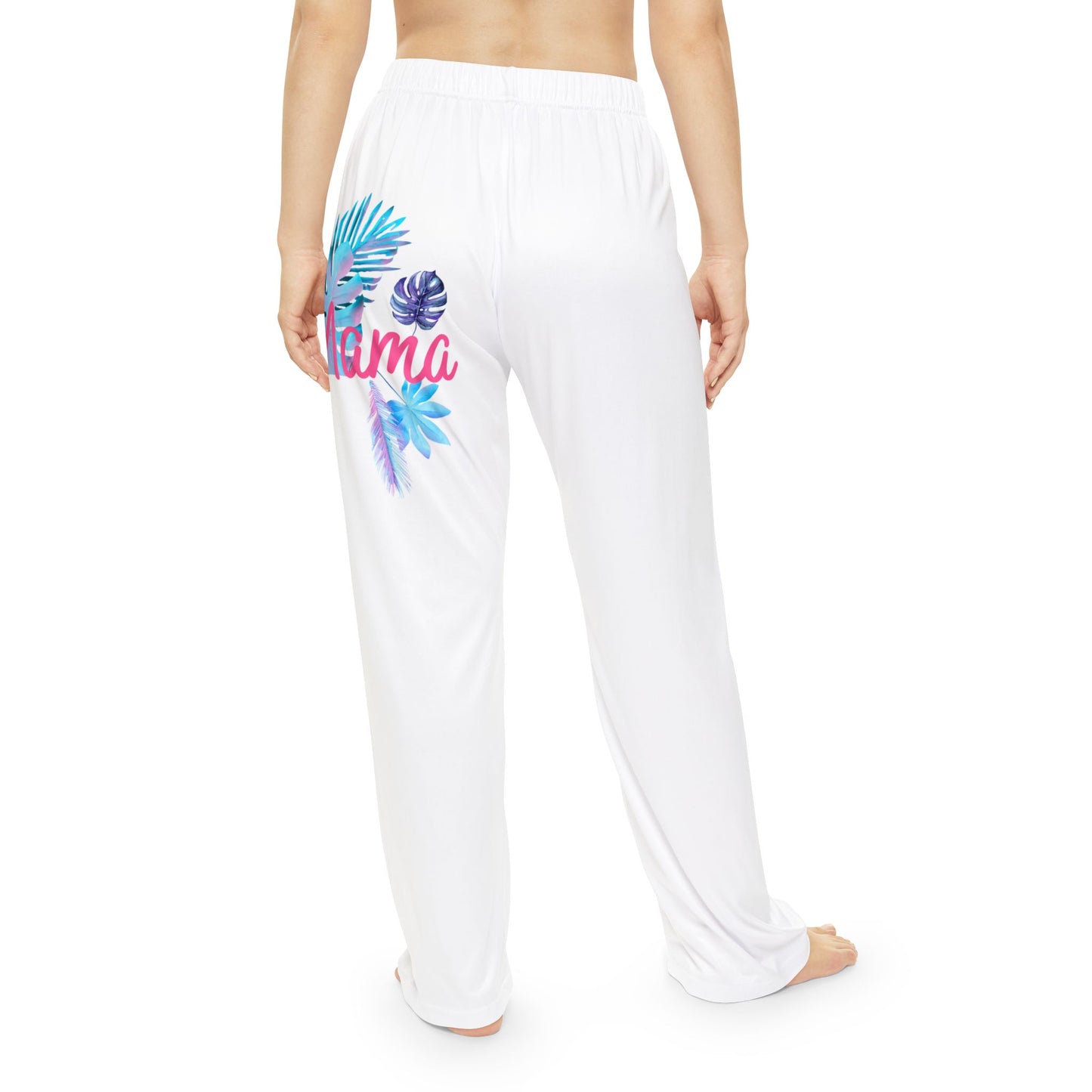 Plant Mama, Cozy Floral Women's Pajama Pants | Perfect for Mamas, Relaxing at Home, Self-Care, Mother's Day Gift, Eco-Friendly Comfort