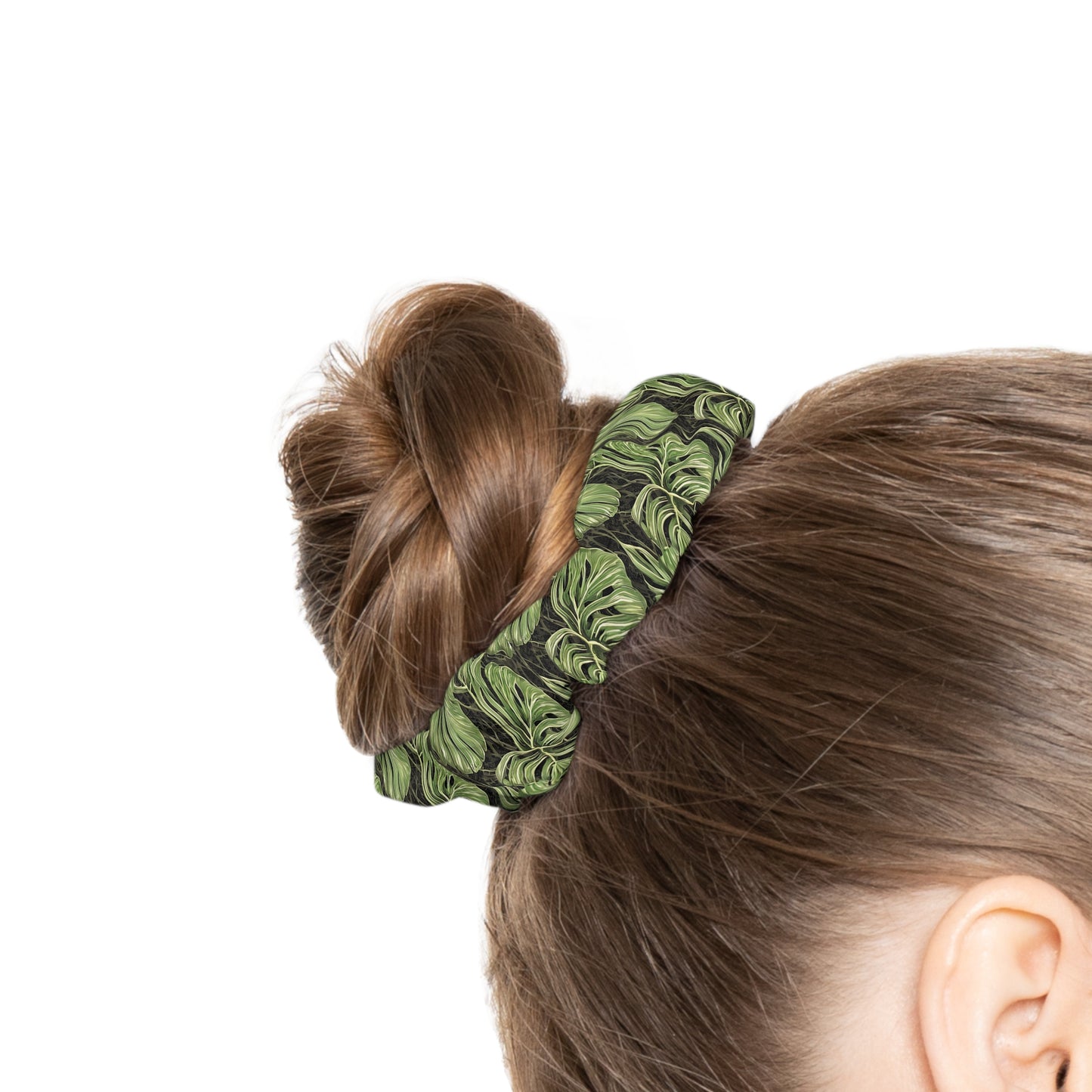 Monstera Scrunchie — Monstera Hair Accessory