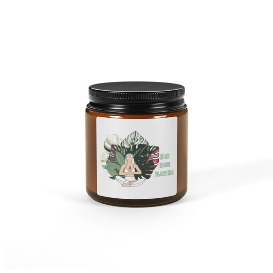 In My Plant Era Candle, Relaxing Soy Candle with Mindfulness Design, Eco-Friendly Home Decor, Aromatherapy Gift, Meditation Candle, Self-Care