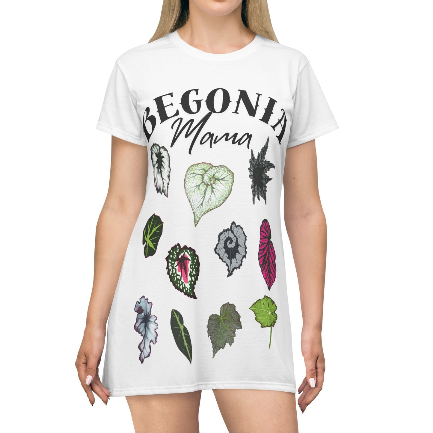 Begonia Mama T-Shirt Dress