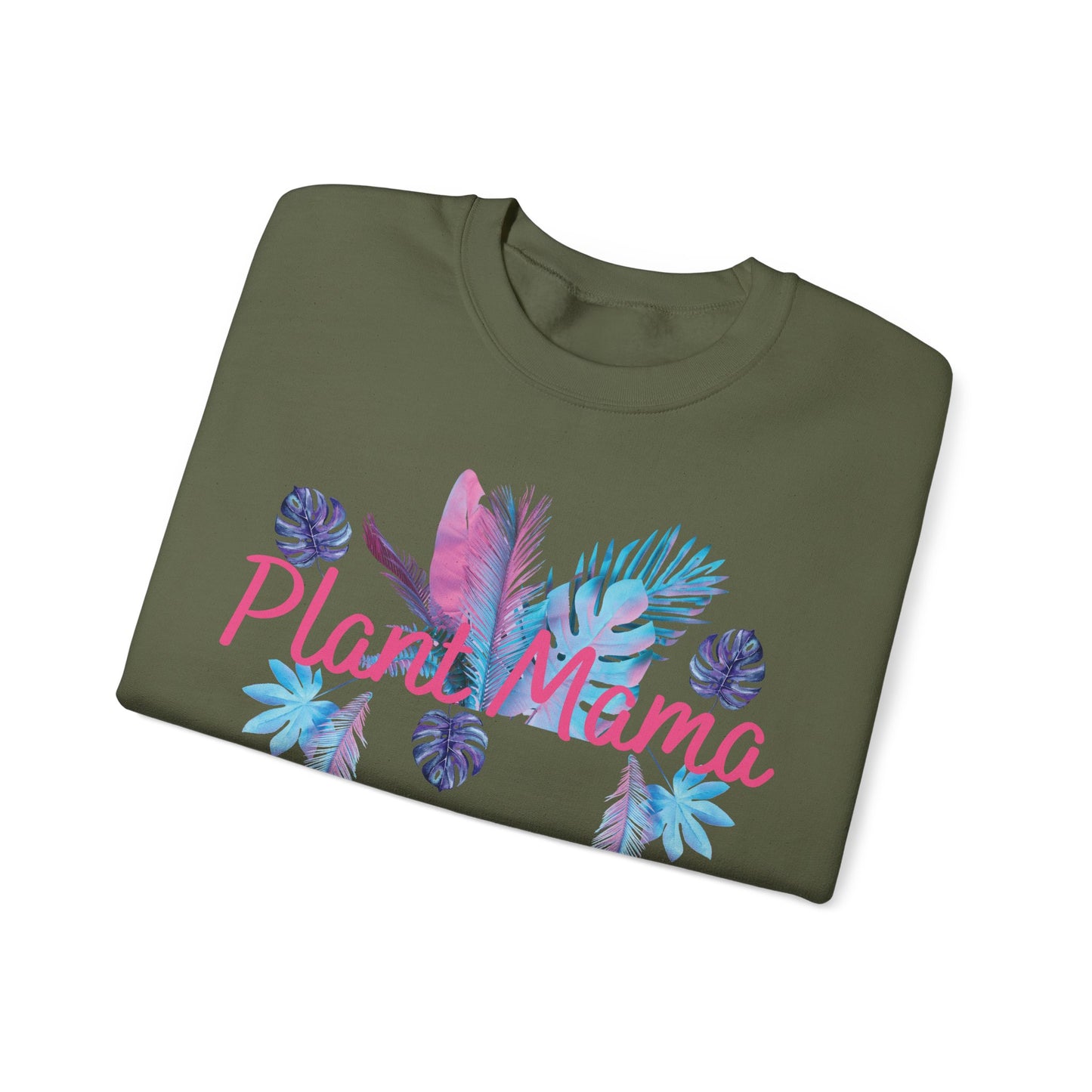 Plant Mama Sweatshirt, Cozy Crewneck for Plant Lovers, Gift for Mom, Botanical Aesthetic, Nature Lover Apparel, Spring Fashion