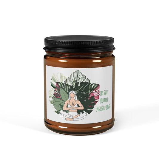 In My Plant Era Candle, Relaxing Soy Candle with Mindfulness Design, Eco-Friendly Home Decor, Aromatherapy Gift, Meditation Candle, Self-Care