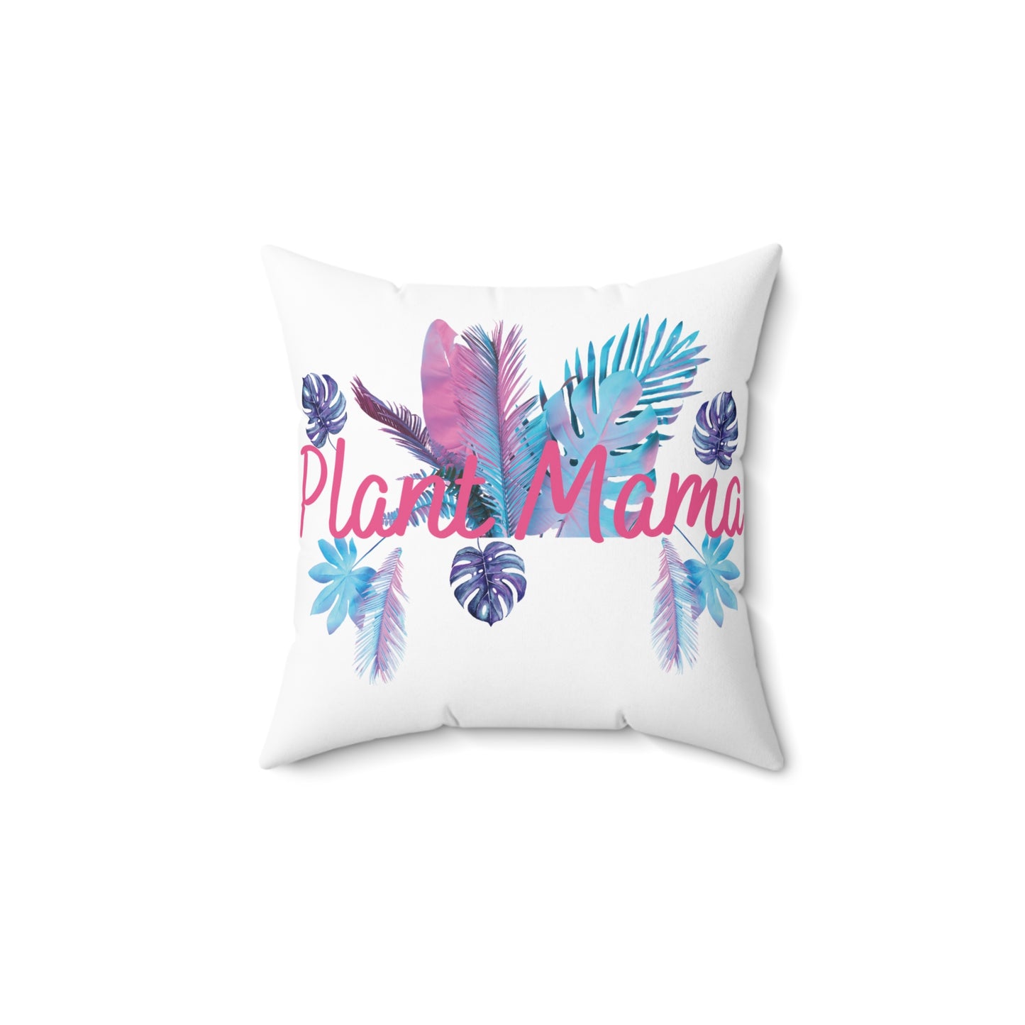 Plant Mama, Boho Plant Mama Pillow | Cute Home Decor for Plant Lovers, Gift for Moms, Tropical Pillows, Housewarming Gift, Botanical Decor