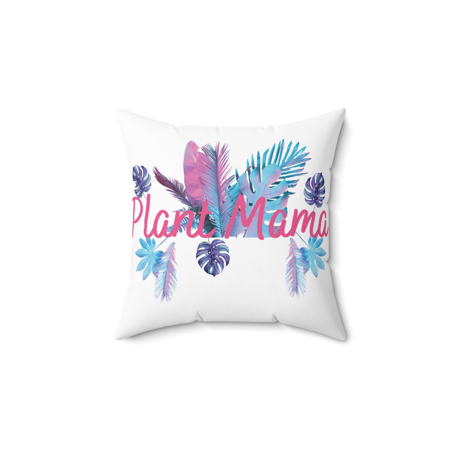 Plant Mama, Boho Plant Mama Pillow | Cute Home Decor for Plant Lovers, Gift for Moms, Tropical Pillows, Housewarming Gift, Botanical Decor