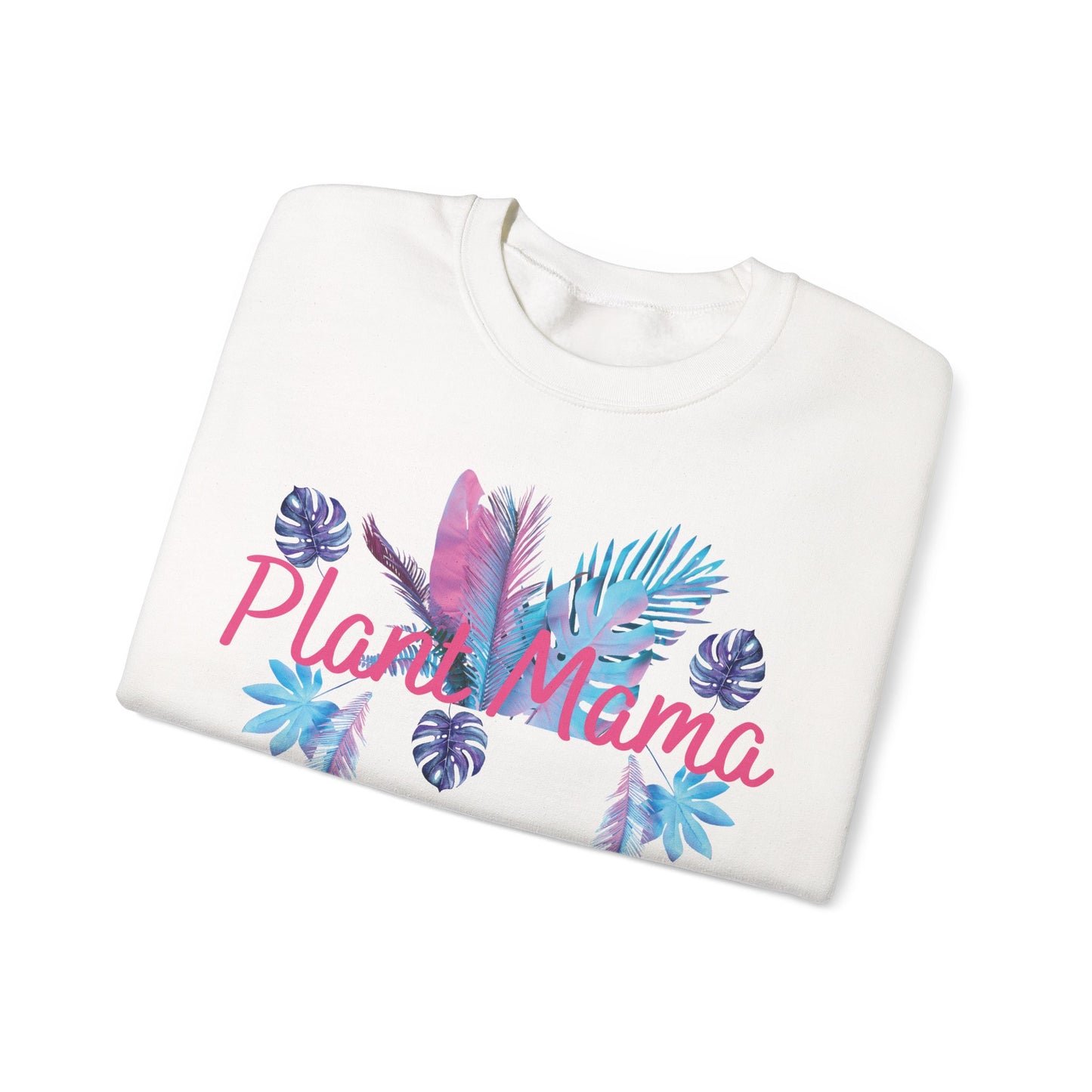 Plant Mama Sweatshirt, Cozy Crewneck for Plant Lovers, Gift for Mom, Botanical Aesthetic, Nature Lover Apparel, Spring Fashion