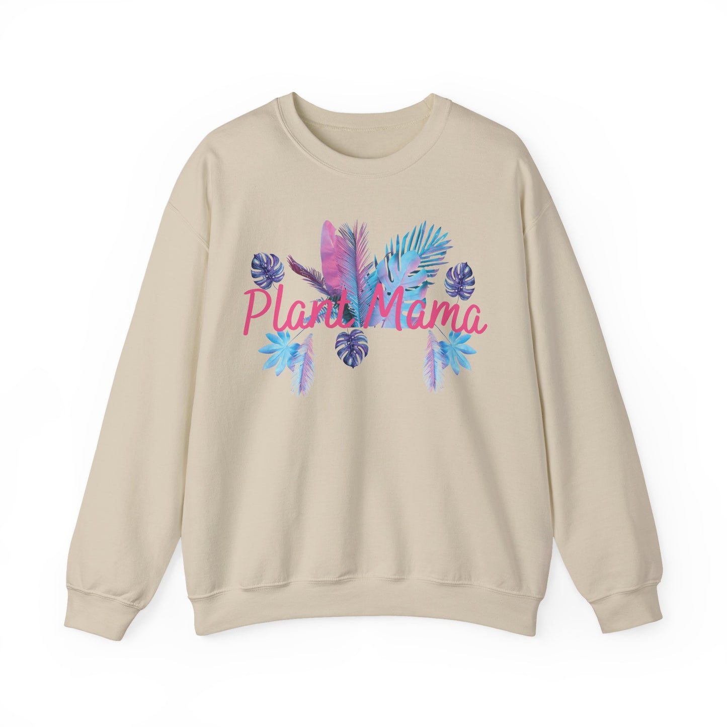 Plant Mama Sweatshirt, Cozy Crewneck for Plant Lovers, Gift for Mom, Botanical Aesthetic, Nature Lover Apparel, Spring Fashion