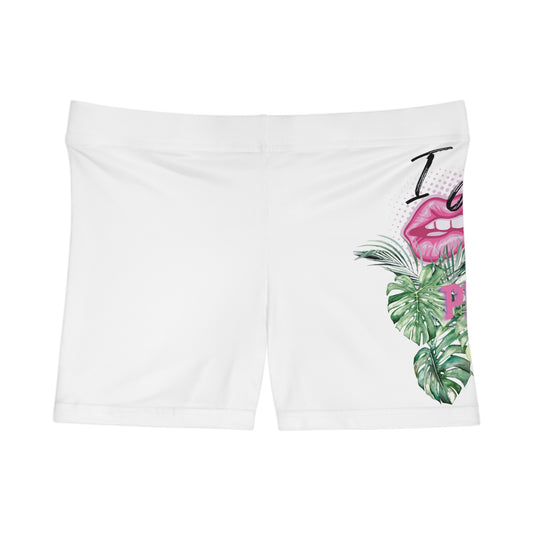 I Just Wet My Plants Shorts, Women's Plant Era Shorts, Relaxed Fit Yoga Shorts, Summer Lounge Wear, Gift for Plant Lovers, Holiday Casual Fashion