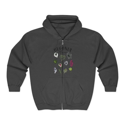 Begonia Mama Zip-Up Hoodie