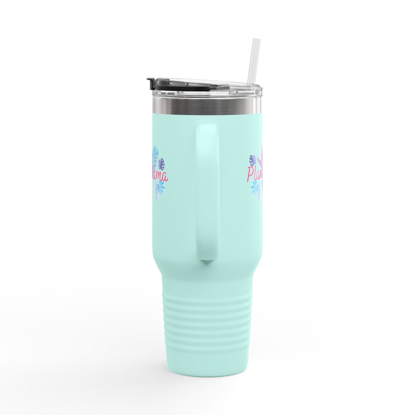 Plant Mama Tumbler, Insulated Travel Mug for Plant Mamas, Floral Travel Mug, Eco-Friendly Mug, Gift for Gardeners, Customizable Mug, 40oz Mug