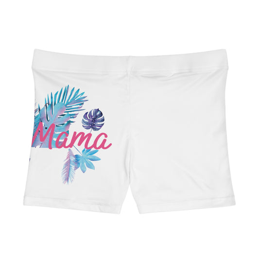 Plant Mama, Women's Plant Era Shorts, Relaxed Fit Yoga Shorts, Summer Lounge Wear, Gift for Plant Lovers, Holiday Casual Fashion