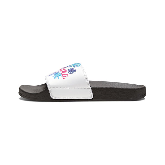 Plant Mama Slides, Chic Women's Removable-Strap Sandals - Summer Vibes, Beach Flip Flops, Casual Summer Footwear, Travel Sandals, Everyday Comfort