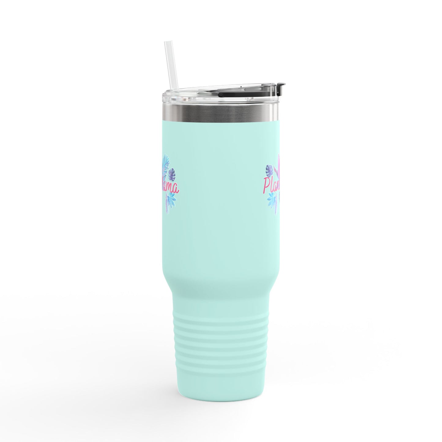 Plant Mama Tumbler, Insulated Travel Mug for Plant Mamas, Floral Travel Mug, Eco-Friendly Mug, Gift for Gardeners, Customizable Mug, 40oz Mug