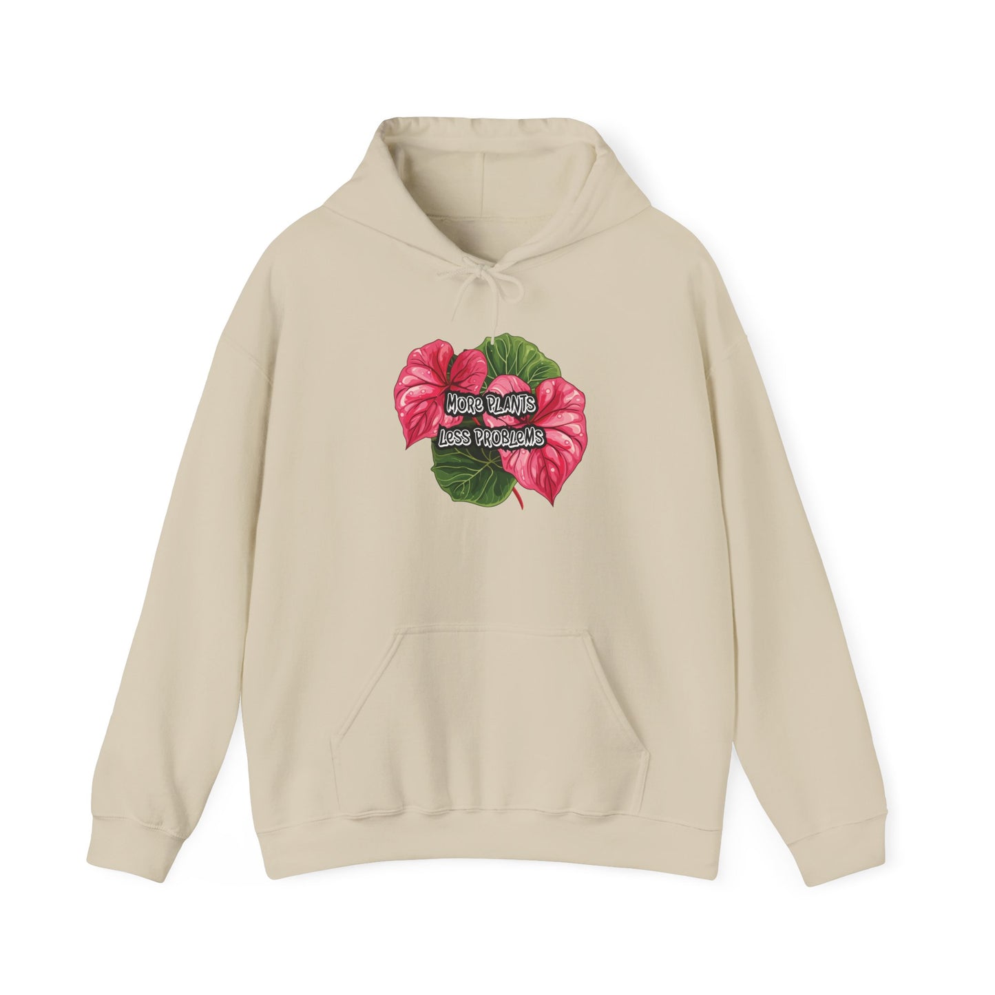 More Plants Less Problems — Floral Graphic Sweatshirt