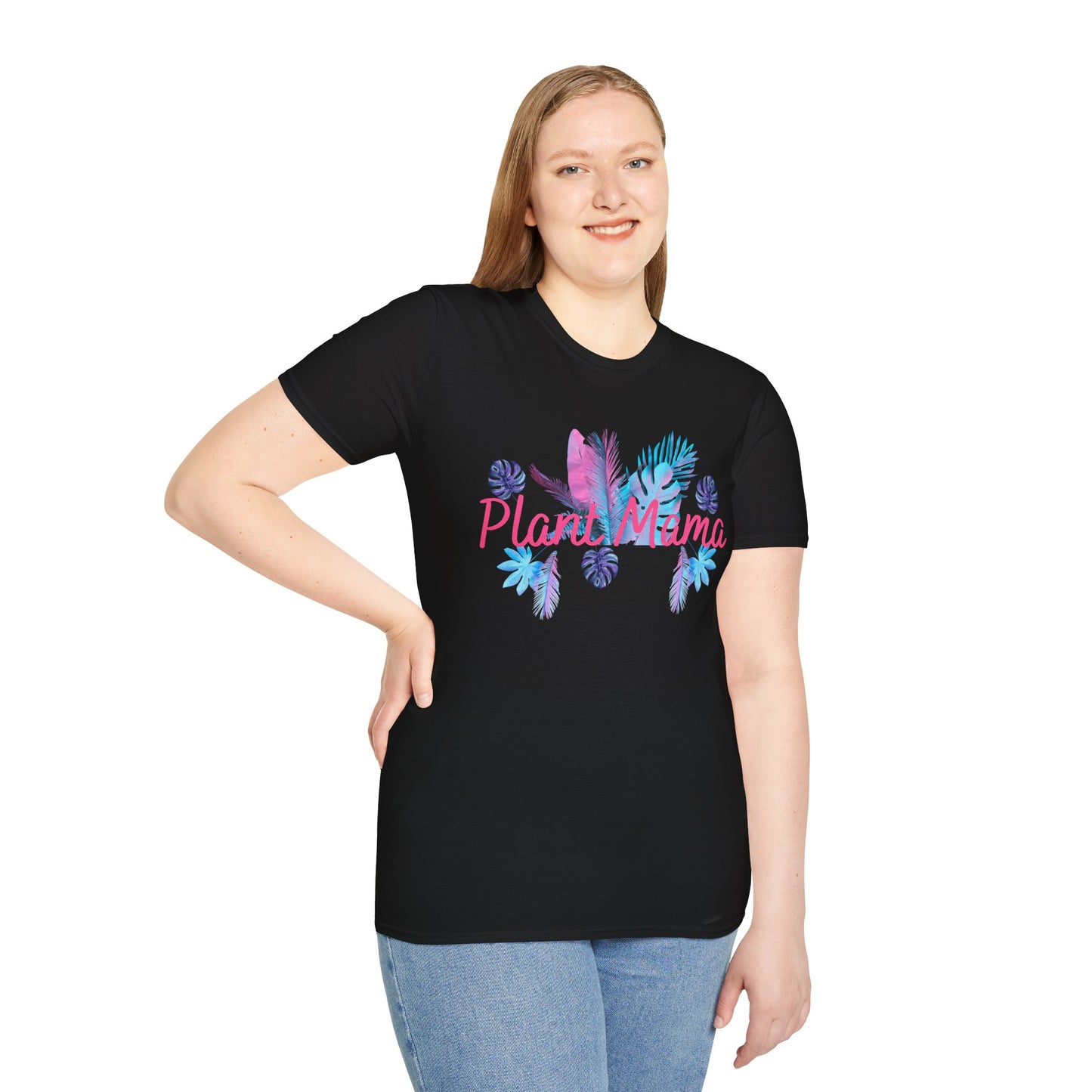 Plant Mama T-Shirt — Plant Tee for Plant Lovers-Unisex Soft Style T-Shirt
