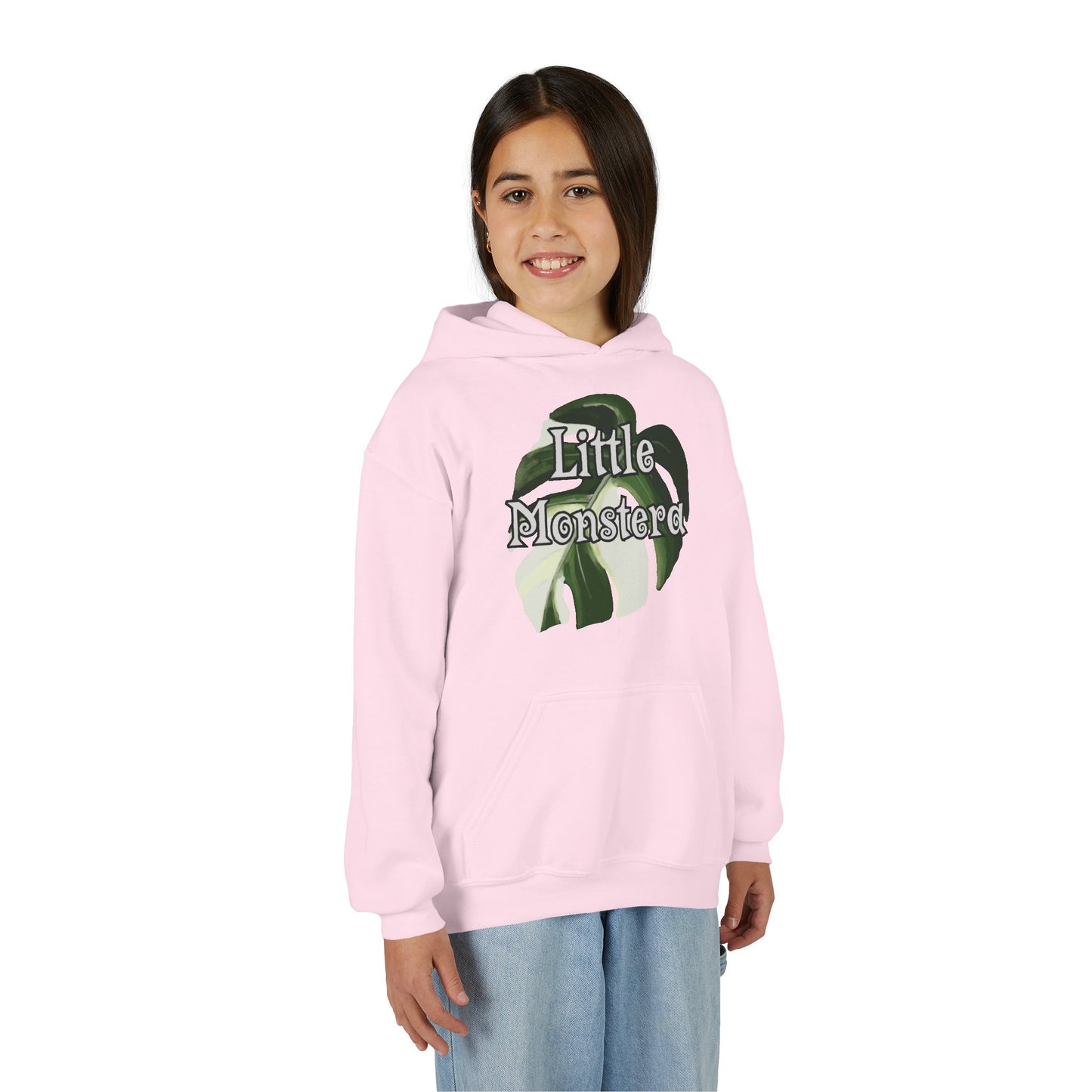 Little Monstera Youth Hoodie
