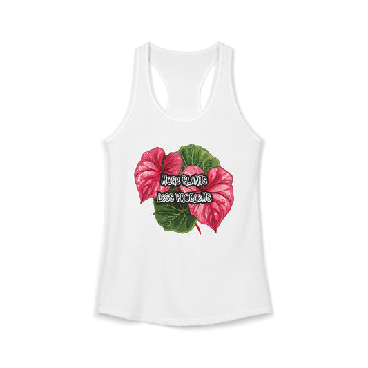 Women's Racerback Tank — Custom Descriptive Graphic