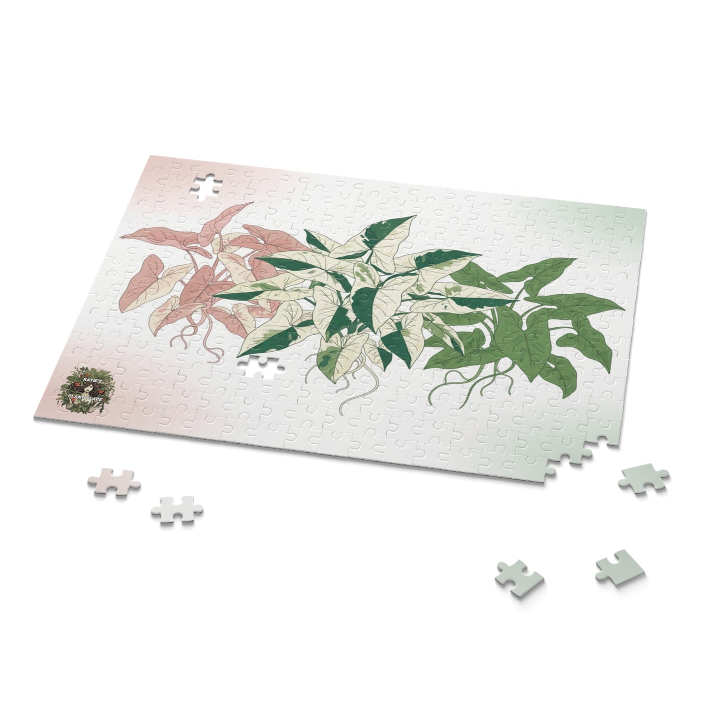 Syngonium Jigsaw Puzzle – 120/252/500-Piece Botanical Puzzle