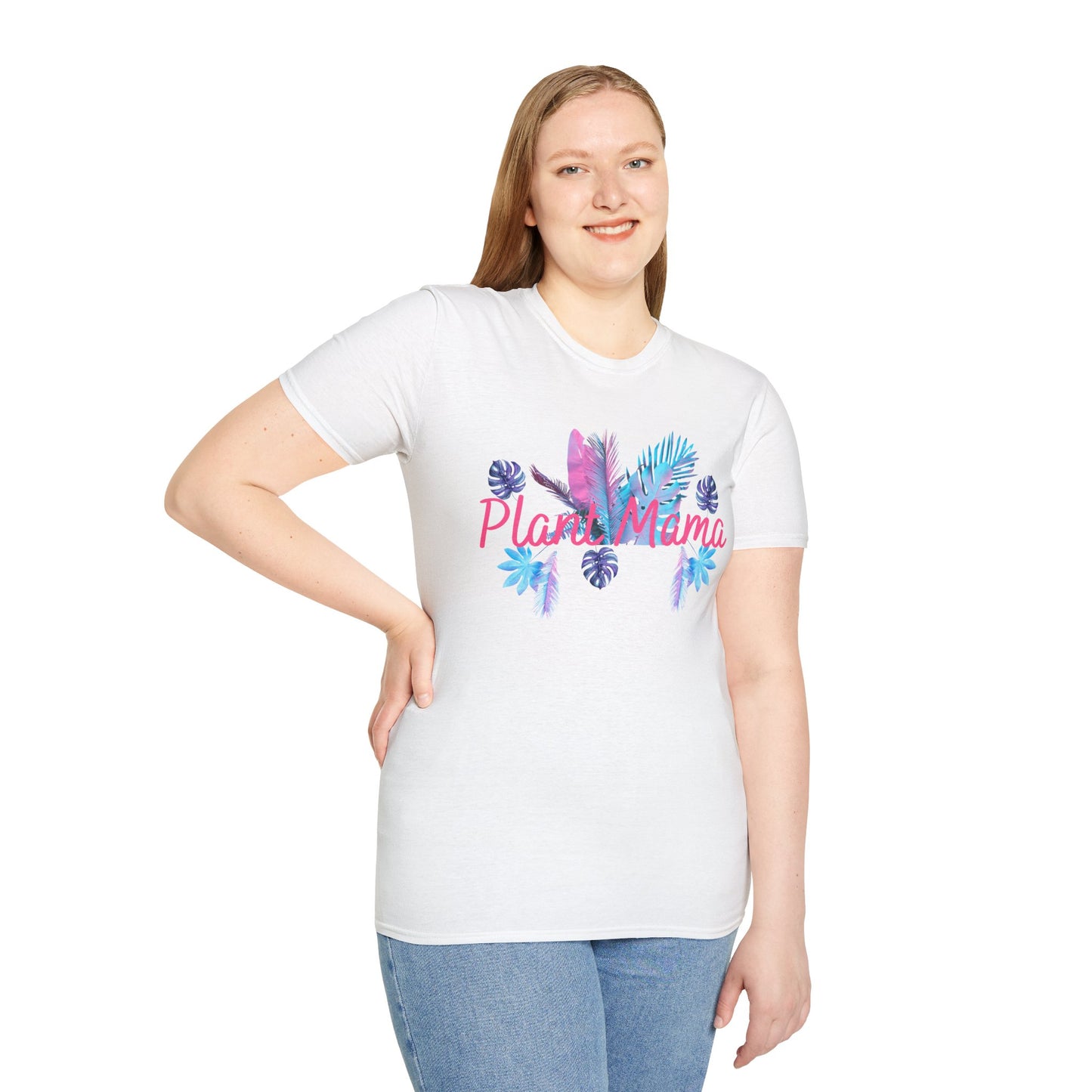 Plant Mama T-Shirt — Plant Tee for Plant Lovers-Unisex Soft Style T-Shirt