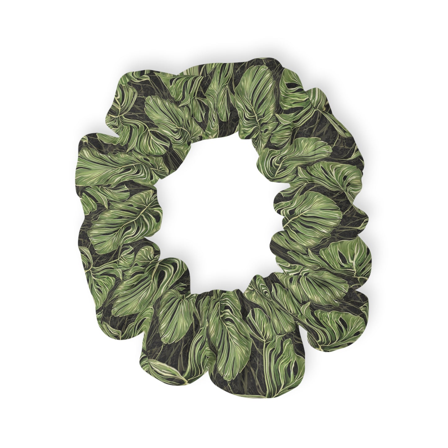 Monstera Scrunchie — Monstera Hair Accessory