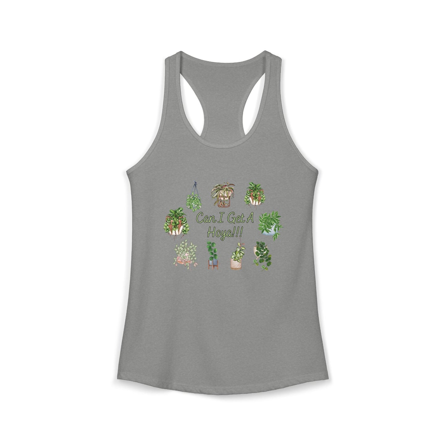Can I Get A Hoya - Women's Ideal Racerback Tank