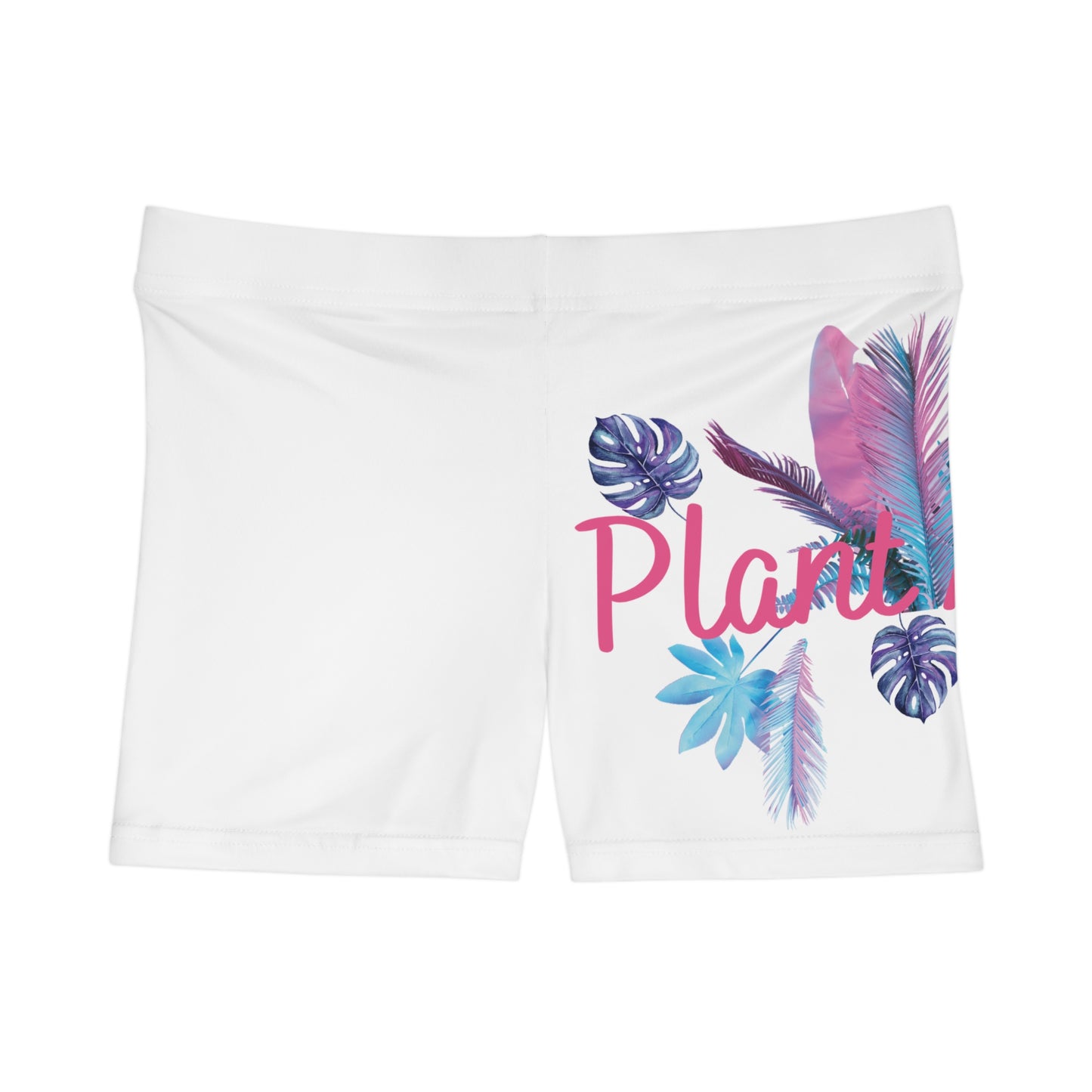 Plant Mama Women's Shorts — Tropical Floral Graphic Activewear